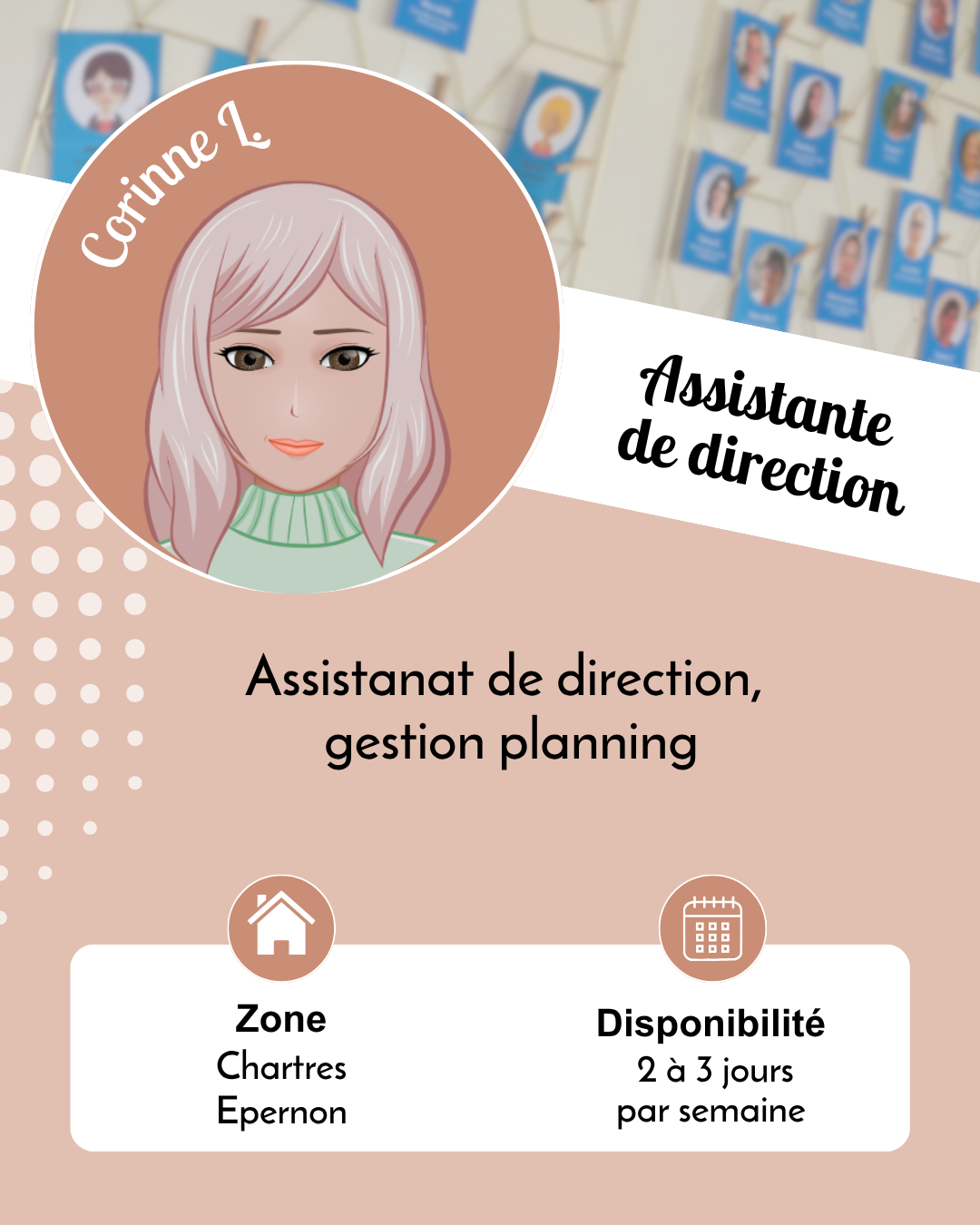 Corinne L. - assistante de direction - Chartres