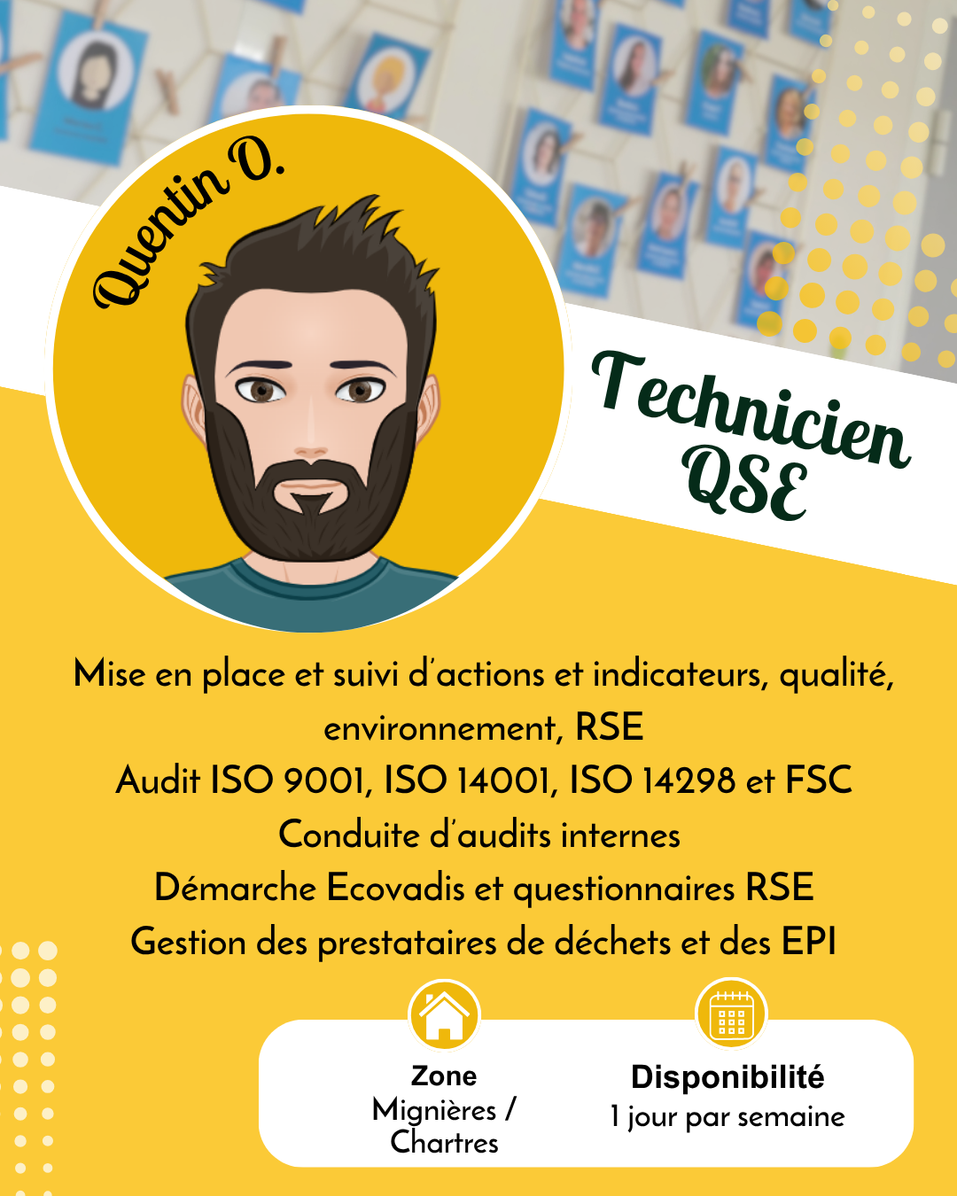 Responsable QSE - Quentin O.